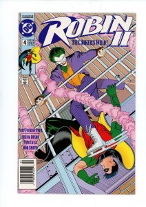 ROBIN II #4  (1991) DC COMICS  VF+ 