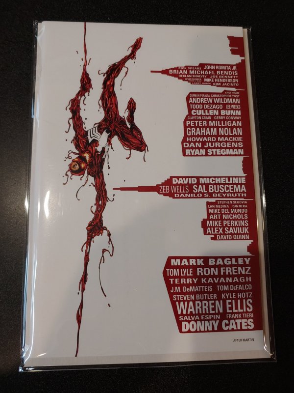 Absolute Carnage #1 VIRGIN VARIANT NUMBERED TO 600 Mark Bagley Skyline Variant