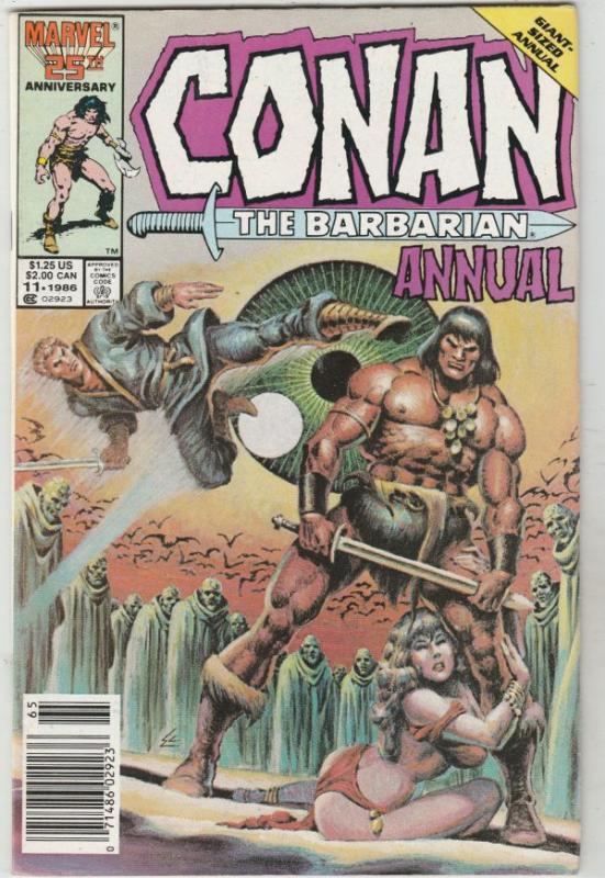 Conan the Barbarian King-Size #11 (Jan-87) NM- High-Grade Conan the Barbarian