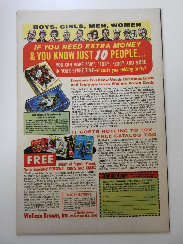 Thor #156 (1968) Hammer and The Holocaust! Beautiful VF Condition!