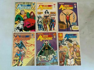 Justice Machine set #1-29 + Annual avg 8.0 VF (1987 Comico)