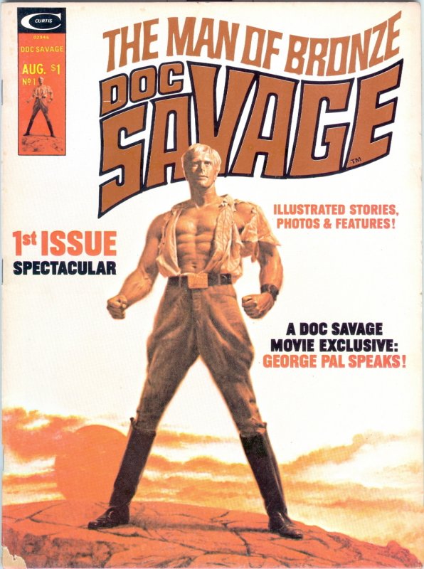 The Man of Bronze Doc Savage
