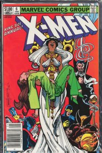 X-Men Annual #6 Newsstand Edition (1982) X-Men