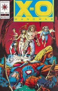 X-O Manowar #4 FN ; Valiant