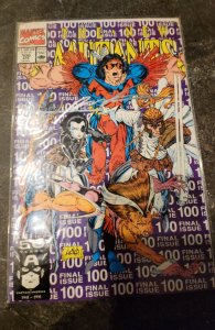 The New Mutants #100 (1991) 1st appearance of X-FORCE