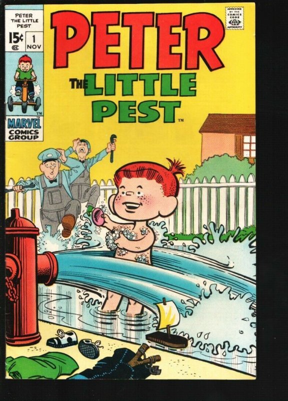 Peter The Little Pest #1 1969-Marvel-First issue-Joe Maneely art-15¢ cover pr...