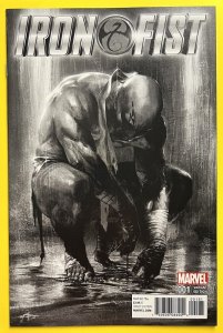 Iron Fist 1 Gabriele Dell'Otto Black and White Variant (2017)