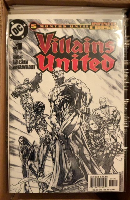 Villains United Second Printing Variant (2005)