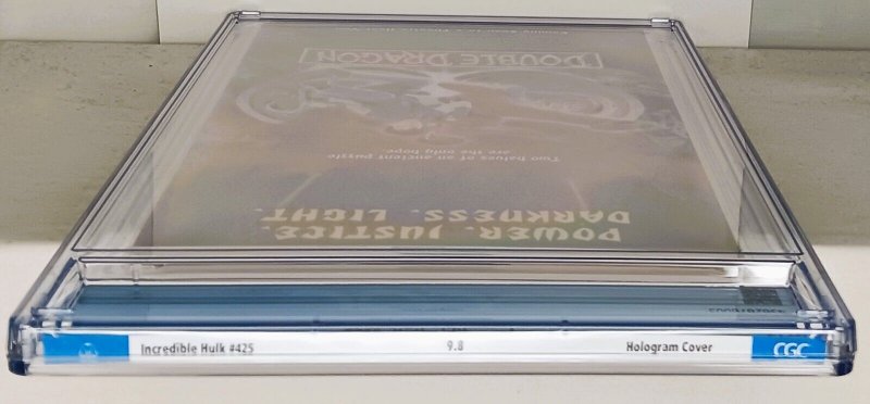 The INCREDIBLE HULK #425 CGC 9.8 Direct Edition Liam Sharp Hologram Cover Marvel