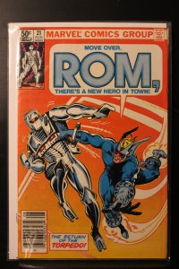 Rom #21 Newsstand Edition (1981)