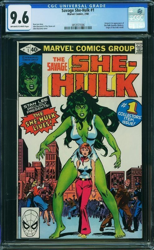 Savage She-Hulk #1 (1980) CGC 9.6 NM+