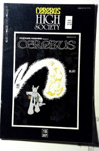 Cerebus High Society #16 1990 Aardvark-Vanaheim Reprints #41 Comic Book