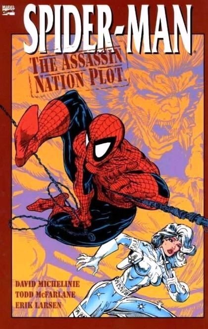 SPIDER-MAN: THE ASSASSIN NATION PLOT (1992) TODD MCFARLANE | TRADE PAPER BACK