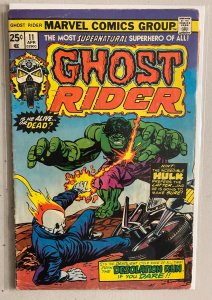 Ghost Rider #11 Hulk appearance, MVS intact 4.0 (1975)