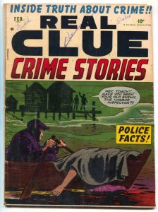 Real Clue Vol. 7 #12 1953- Golden Age pre-code comic VG