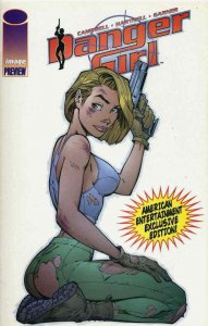 Danger Girl Ashcan #1B VF/NM; Image | save on shipping - details inside 