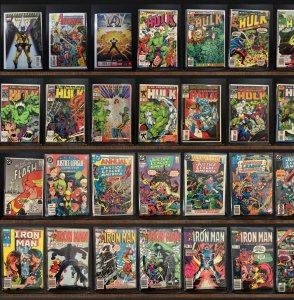 Huge Lot 140+ Comics with Captain America, The Incredible Hulk & More!