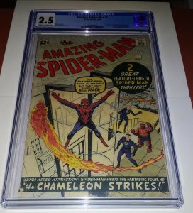 Amazing Spider-Man 1 2.5 unpressed No Marvel Chipping