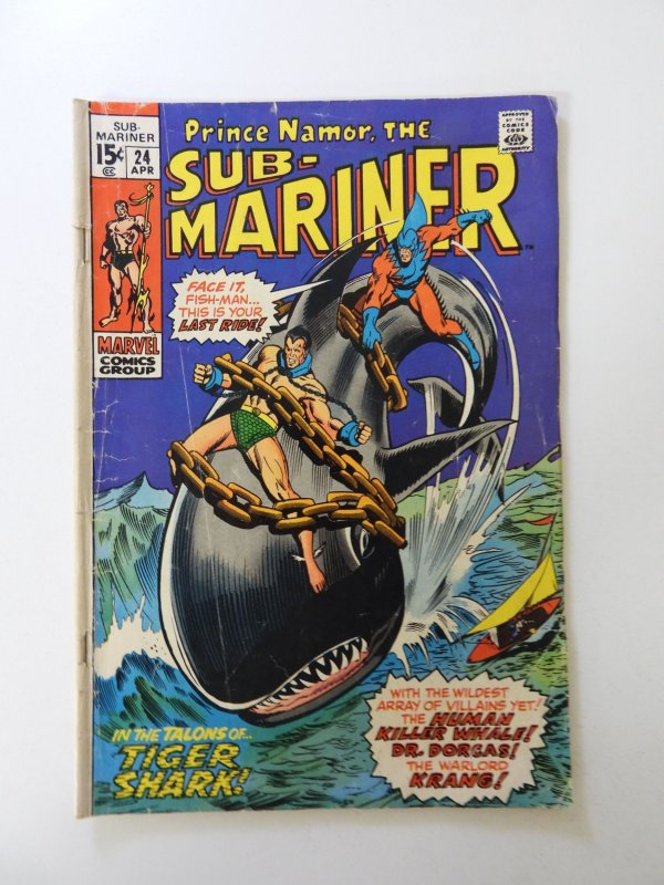 Sub-Mariner #24 (1970) GD condition