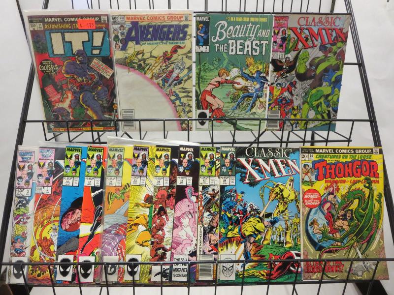 Marvel Bronze/Copper Age Starter Collection SWB #AM1 47 diff titles, 170+ Comics