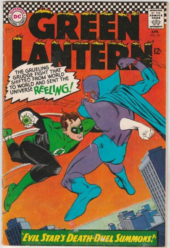 Green Lantern #44 (Apr-66) VF- High-Grade Green Lantern