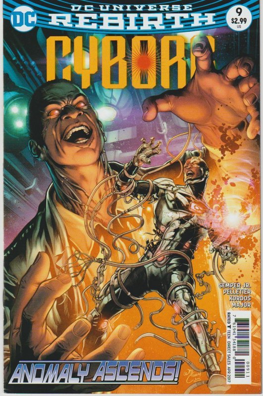 Cyborg # 9 Cover A DC NM 2016 Series [I3]