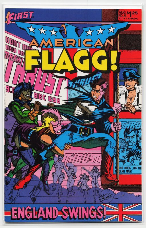 American Flagg! #23 (1985) American Flagg