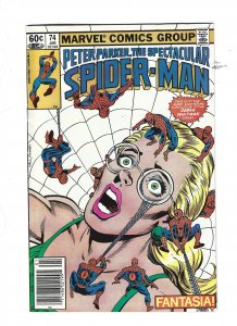 The Spectacular Spider-Man #74 Newsstand Edition (1983) sb3