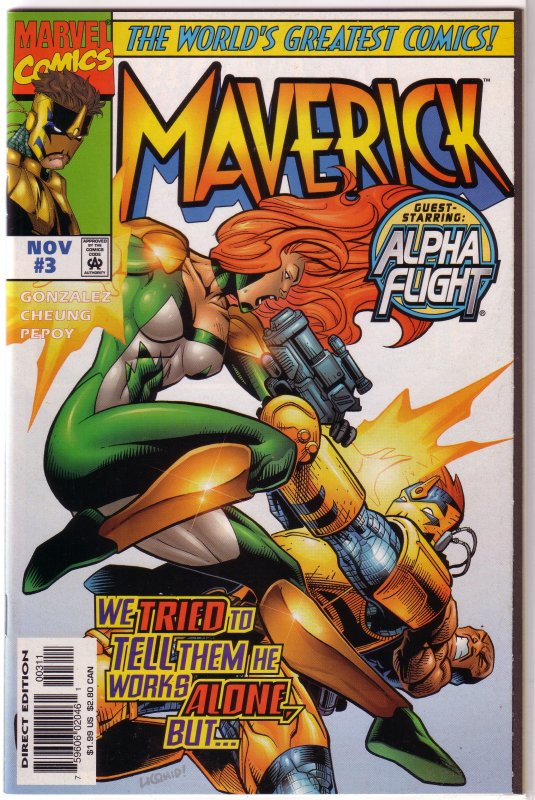 Maverick vol 1 #1, vol. 2 #1-4,8,10-12 (set of 9) Wolverine spin-off