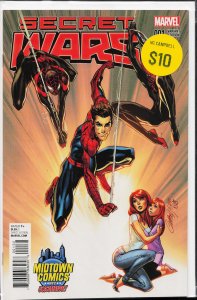 Secret Wars #1 Campbell Cover (2015) The Thing