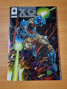 X-O Manowar #0 Chromium Cover ~ NEAR MINT NM ~ 1993 Valiant Comics