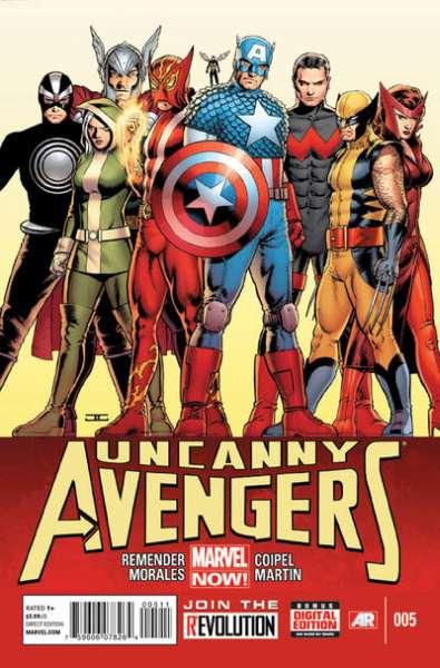 Uncanny Avengers (2012 series) #5, NM + (Stock photo)