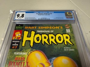 Treehouse Of Horror # 7 CGC Graded 9.8 Bongo Comic Book 2001 Mark Hamill JH30