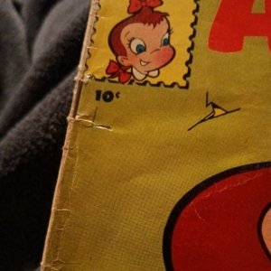 1957 V 1 #53 Little Audrey Comics silver age scarce final issue of Harvey series