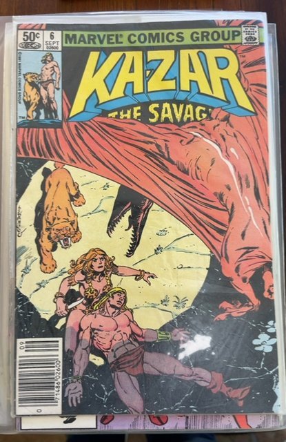 Ka-Zar the Savage #6 (1981) Ka-Zar 