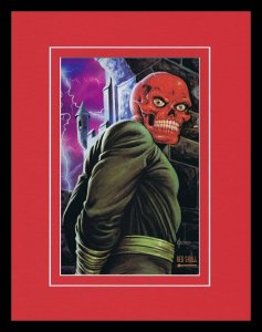 Red Skull 1993 Framed 11x14 Marvel Masterpieces Poster Display