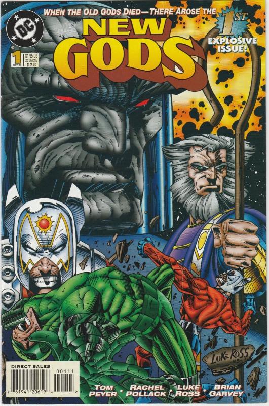 5 New Gods DC Comic Books # 1 11 13 14 15 Darkseid Orion Mr Miracle Metron BH55