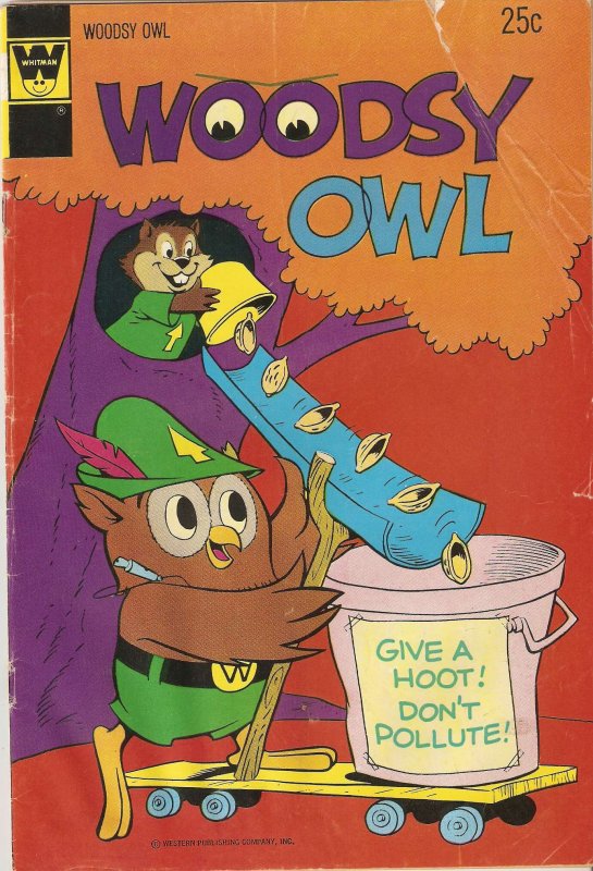 Woodsy Owl #4A VG ; Gold Key | low grade comic Whitman Don't Pollute