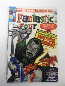 Fantastic Four Annual #2 (1964) FN Condition! 1/4 in spine split