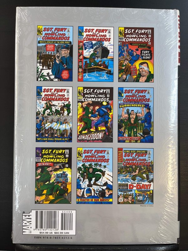 Marvel Masterworks Hardcover - Sgt. Fury and His Howling Commandos Volume 03