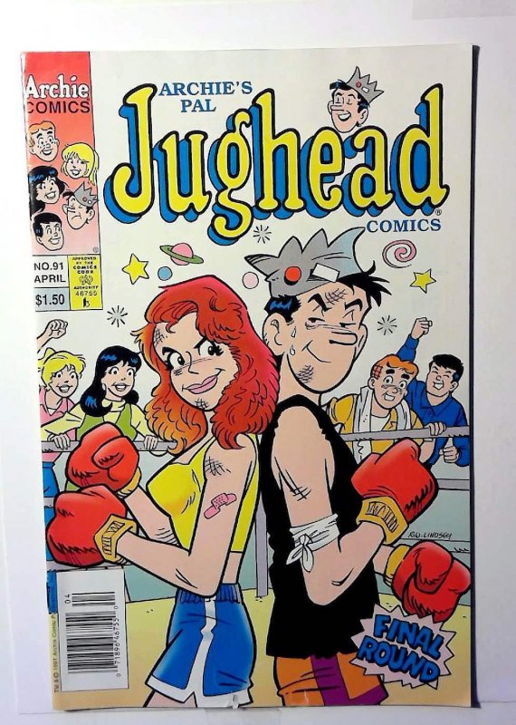 Archie's Pal Jughead Comics #91 (1997) Archie Comics 8.0 VF Newsstand Comic Book