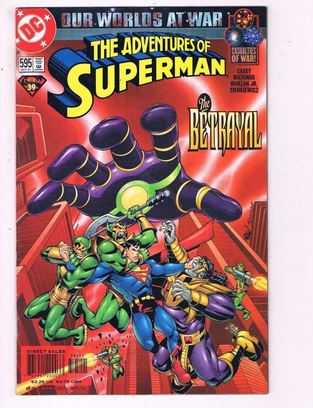 The Adventures Of Superman #595 VF DC Comics Comic Book 2001 DE11