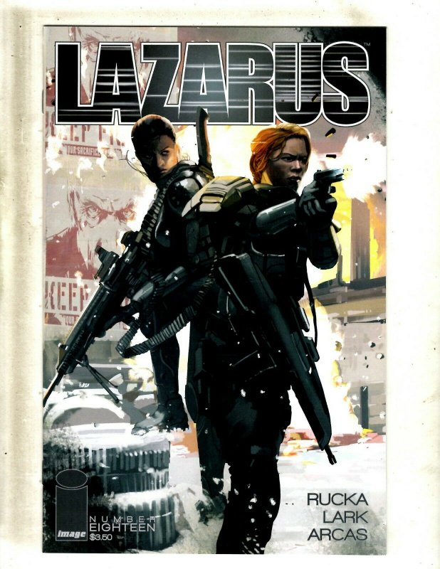 15 Lazarus Image Comic Books # 11 12 13 14 15 16 17 18 19 20 21 22 23 24 25 RP4