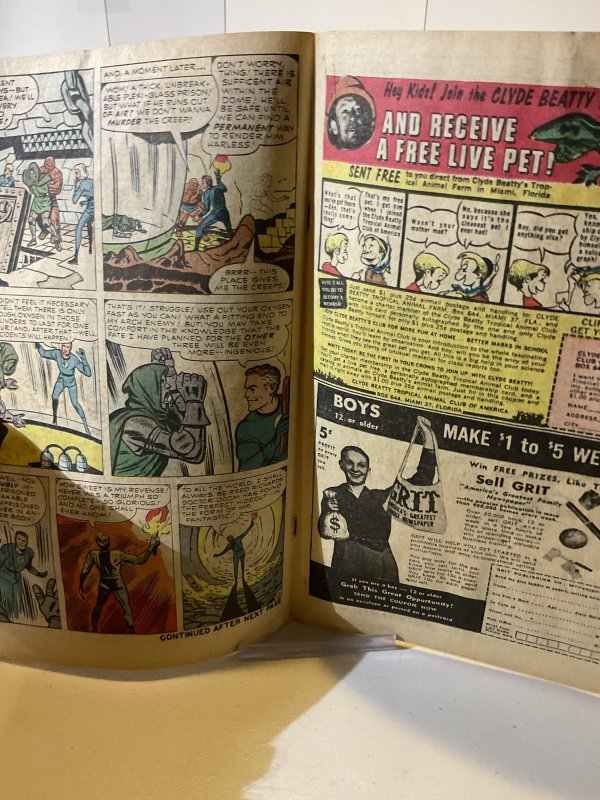 Fantastic Four #10  1963  G   Dr. Doom!