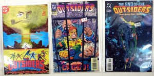 The Outsiders Lot of 3 #2, 2nd 9, 24 (1985) DC Comics 1st Print Comic Books