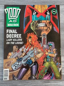 (1992) 2000 A.D. Fleetway Magazine #778 FN+ 6.5 Judge Dredd / Lady Killers