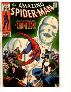 Amazing Spider-Man # 80 FN Marvel Comic Book Goblin Silver Age Stan Lee JG9