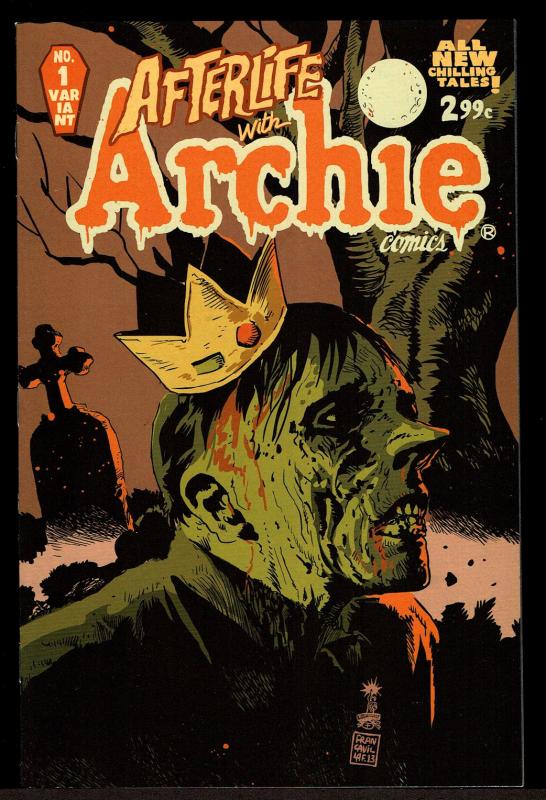 Afterlife With Archie #1 1st Printing Variant Cover (Sep 2013, Archie) 9.2 NM-