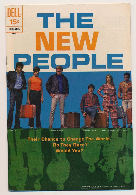 New People (1970 Dell) #1-2 FN/VF Complete series