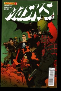 Masks #8 Exclusive Subscription Variant (2013) Masks